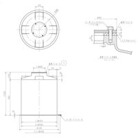 スイコー 耐熱タンク MC-750タイネツ 1UNT（直送品）