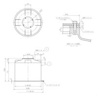 スイコー 耐熱タンク MC-500タイネツ 1UNT（直送品）