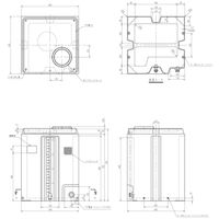 スイコー 薬注タンク ヤクチュウタンク200 1PC（直送品）