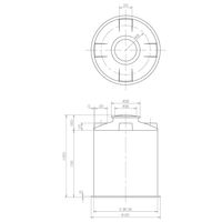 スイコー MCタンク MC-1000 1PC（直送品）