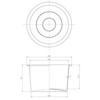 スイコー 飼葉おけ カイバオケS5ガタ 1PC（直送品）