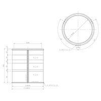 スイコー MH型容器 MH-5000 1PC（直送品）