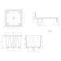 スイコー KF型容器 KF-420 1PC（直送品）