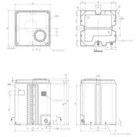 スイコー 薬注タンクHD ヤクチュウタンクHD200 1UNT（直送品）