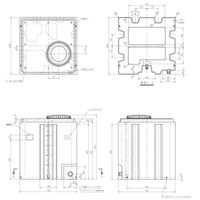 スイコー 薬注タンクHD ヤクチュウタンクHD500 1UNT（直送品）