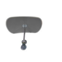 信栄物産 防犯ミラー(マグネットタイプ) FA-45M-W 1台（直送品）