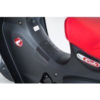 タナックス MFー4786 C125 スーパーカブ用 レッグシールドパッド ブラック 1個（直送品）