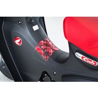 タナックス MFー4787 C125 スーパーカブ用 レッグシールドパッド チェック 1個（直送品）