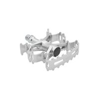 三ヶ島製作所 ペダル Aurora(オーロラ) シルバー Auroraシルバー 1ペア（直送品）