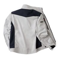 タカヤ商事 エコ夏BCジャケット シルバー×ネイビー L TW-S322-3-L 1枚（直送品）