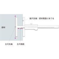松井精密工業 ケガキゲージ 寸目 【KSー7】 KS-7 1個（直送品）