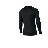 クロダルマ 長袖アンダーレイヤー ブラック LL 47421-49-LL 1セット(3枚)（直送品）