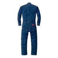 山田辰 つなぎ ブルー 4L 25010-101-4L 1枚（直送品）