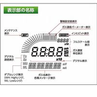 理研計器 定置型水素ガス検知警報器(壁掛式) 1点式(GPー6001/GDーA80) GP-6001/GD-A80 1台（直送品）