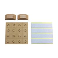 プラセス 窓用補助錠レグロック 2個入 ブラウン 12373500 1セット(4個)（直送品）