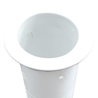 星朋商工 エアコン工事用傾斜角度可変式壁貫通ツバ付スリーブ(通してホシー君) NTW-70 1セット(100個)（直送品）