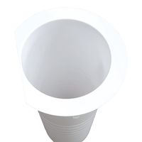 星朋商工 エアコン工事用ツバ付貫通スリーブ(通してホシー君) NSP-65 1セット(100個)（直送品）