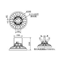 岩崎電気 レディオック ハイベイ シータ プラス EHCL16012W/NSAZ9 1PC（直送品）