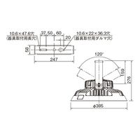 岩崎電気 レディオック ハイベイθ EHWP25014W/NSAZ9 1PC（直送品）