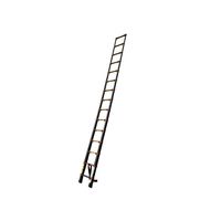 アルミス アルミ伸縮はしごブラック(フック付)15段 ASH-440BKF 1個（直送品）