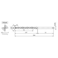 オーエスジー 超硬ドリル ADOXー8D 2.1ー3(8735210) ADOX-8D-2.1-3 1ケ（直送品）