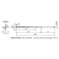 オーエスジー 超硬ドリル ADOXー15D 4(8737400) ADOX-15D-4 1ケ（直送品）