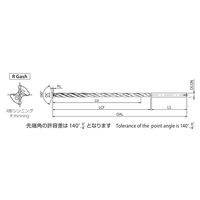オーエスジー 超硬ドリル ADOXー30D 2.9ー3(8740290) ADOX-30D-2.9-3 1ケ（直送品）