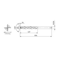 オーエスジー 超硬ドリル HYPーALDOー5D 3(7740300) HYP-ALDO-5D-3 1ケ（直送品）