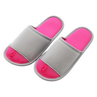 【スリッパ】オクムラ つまんで干せるメッシュスリッパ M ピンク（直送品）