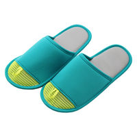 【スリッパ】オクムラ つまんで干せるメッシュスリッパ M グリーン（直送品）