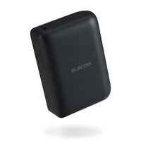 モバイルバッテリー 10000mAh USB-C/USB-A 両面挿し ブラック DE-C78L-10000BK エレコム 1個（直送品）