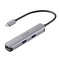 ドッキングステーション タイプC ハブ 10in1 USB-C PD 100W シルバー DST-101BPSV エレコム 1個（直送品）