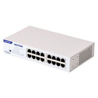 スイッチングハブ 16ポート ギガビット 金属筐体 内蔵電源 静音ファンレス ホワイト EHC-G16MN4-HW エレコム 1個（直送品）