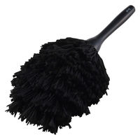 ホコリ取り 除電ブラシ 静電気除去 帯電防止繊維 マグネット収納 ハンディモップ ブラック KBR-AM020AS エレコム 1個（直送品）