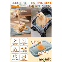 ペットヒーター ホットマット 犬 猫 撥水 洗濯可能 噛み対策メッシュケーブル グレー PET-HC01GY エレコム 1個（直送品）