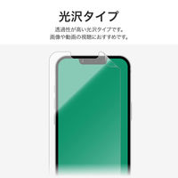 MSソリューションズ iPhone 16e/14/13 保護フィルム 光沢 (バルク品) MP-ISS24FL-B 1個（直送品）
