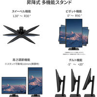 JAPANNEXT 23.8インチ 液晶ディスプレイ JN-IPS238F-HSP 1台（直送品）