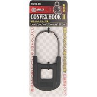 SK11 コンベフック2 ベルトクリップ差込型 対ベルトクリップ幅:29mm・22mm・18.5mm SCH2ーBK 1セット(3個)（直送品）