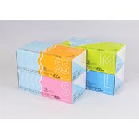 イワツキ ニトリルグローブCF ブルー PF S 200枚×10箱 004-42291 1個（直送品）