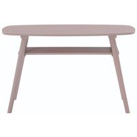 ToMeet ミドルセンターテーブル レシピ 幅100cm ピンク 408744 1個（直送品）