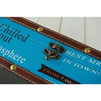 ウィキャン アンティーク調ティッシュボックス（ラウンジ） WJ-8013 1個（直送品）