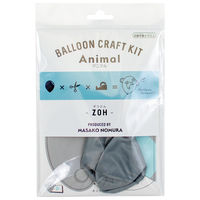 野村昌子のバルーンクラフトキット ぞうさん 0703040008 1セット(5袋入) 宝興産（直送品）