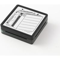 デザインフィル スタンプ 浸透印 本柄 35395006 1個