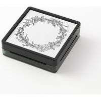 デザインフィル スタンプ 浸透印 リース柄 35403006 1個