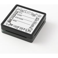 スタンプ 浸透印 外出記録柄 35423006 1個 デザインフィル（直送品）