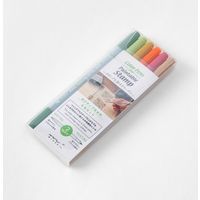 デザインフィル カラーペン スタンプ 6色入 ポジティブ 38083006 1個