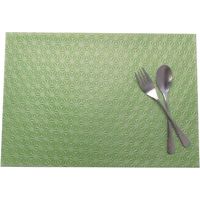 サンケーキコム 高知 和紙 テーブルマット 麻の葉 抹茶色 KJP-40 1セット(15枚:5枚×3)（直送品）