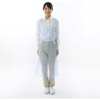 小野商事 使い捨てポリエチエプロン 袖なし ブルー PEエプロン WS6630 1セット（1000枚：50枚×20箱）