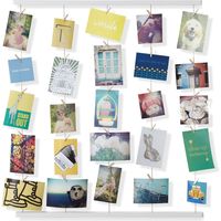 アントレックス Umbra ハンギット フォトディスプレイ 幅762×奥行38×高さ660mm ホワイト 2315000660 1個（直送品）