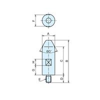 ナベヤ Qーロックエレメント用ラフガイドピン QLーRGP16S QL-RGP16S 1セット(3本)（直送品）